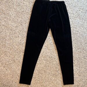 Jones New York Women's Black Velvet Joggers